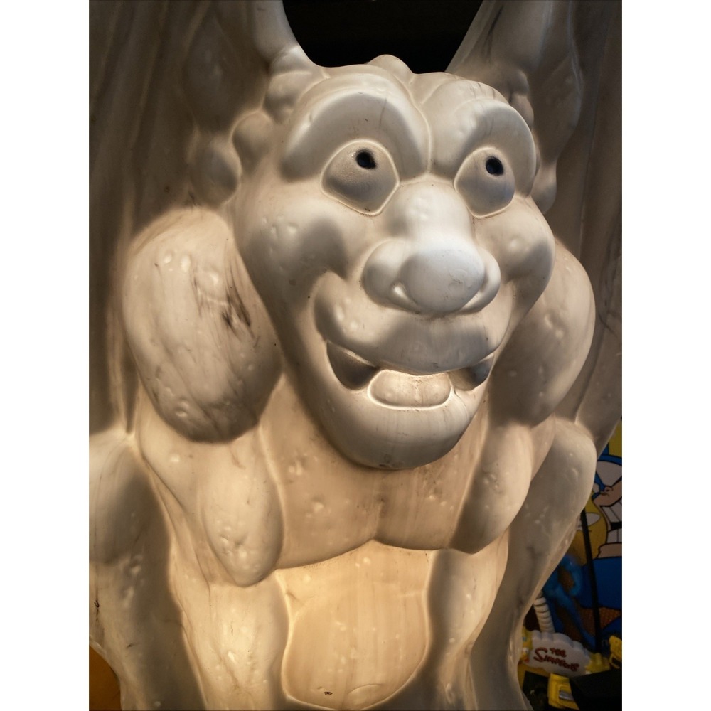 Vintage 28" EMPIRE Halloween Lighted Blow Mold Gargoyle Monster, Works 90's - Picture 2 of 13